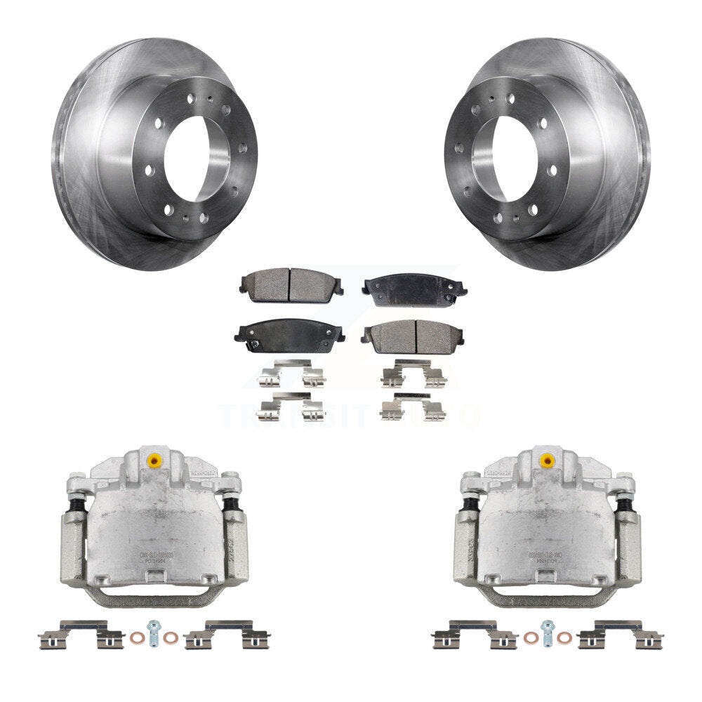 [Arrière] Disque et plaquette de frein pour 2011 Chevrolet Silverado 1500 Hybrid KC8-100193T