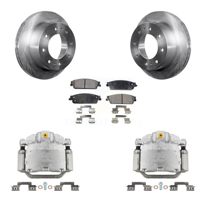 [Arrière] Disque et plaquette de frein pour 2011 Chevrolet Silverado 1500 Hybrid KC8-100193T
