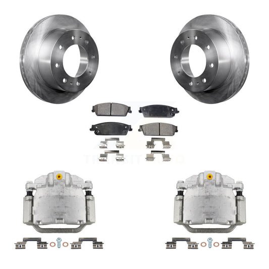 [Arrière] Disque et plaquette de frein pour 2011 Chevrolet Silverado 1500 Hybrid KC8-100193T