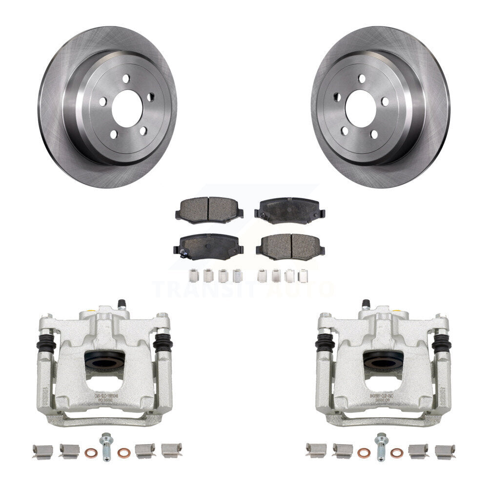 [Arrière] Disque et plaquette de frein pour Jeep Liberty Dodge Nitro KC8-100199T