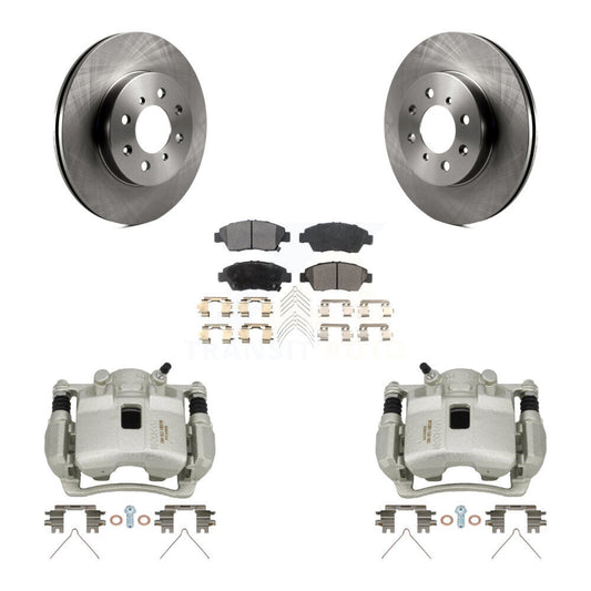 [Avant] Disque et plaquette de frein pour 2007-2008 Honda Fit KC8-100211P