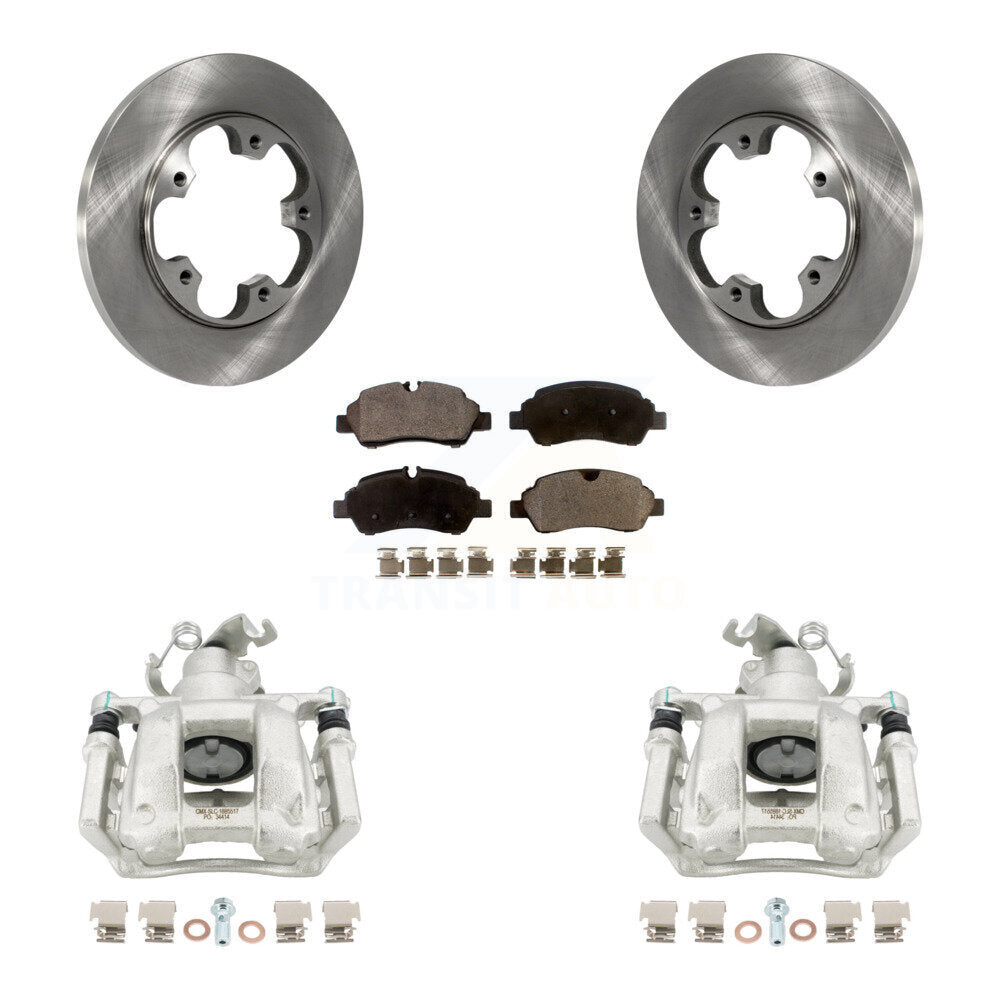 [Arrière] Disque et plaquette de frein pour Ford Transit-250 Transit-150 Transit-350 HD KC8-100212T