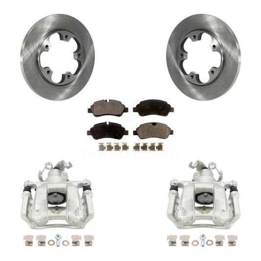 [Arrière] Disque et plaquette de frein pour Ford Transit-250 Transit-150 Transit-350 HD KC8-100212T