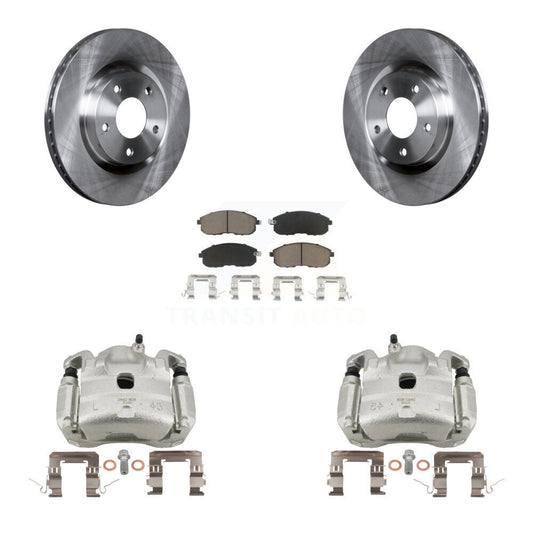 [Avant] Disque et plaquette de frein pour 2007-2010 Nissan Sentra SE-R with 2.5L KC8-100214C