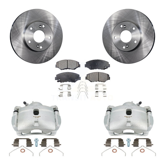 [Avant] Disque et plaquette de frein pour 2003-2011 Honda Element KC8-100215P