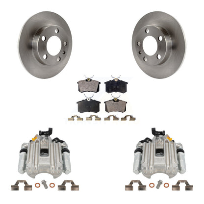 [Arrière] Disque et plaquette de frein pour Volkswagen Jetta Golf City KC8-100215T