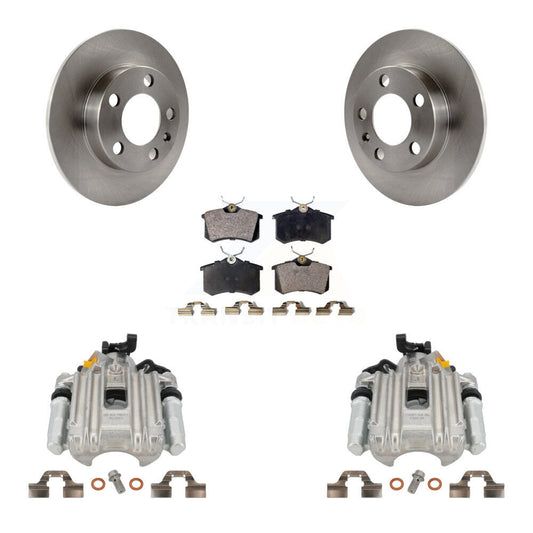 [Arrière] Disque et plaquette de frein pour Volkswagen Jetta Golf City KC8-100215T