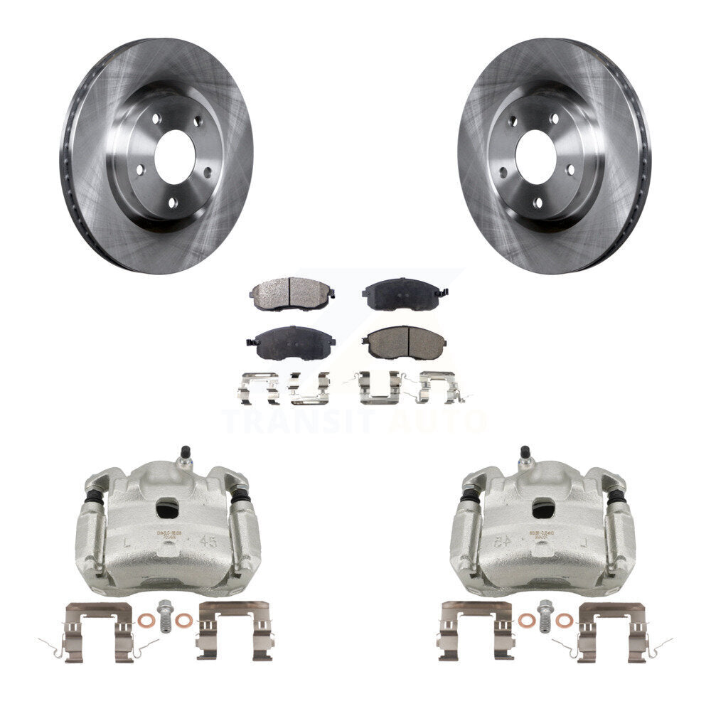 [Avant] Disque et plaquette de frein pour 07-10 Nissan Sentra SE-R with 2.5L KC8-100218P