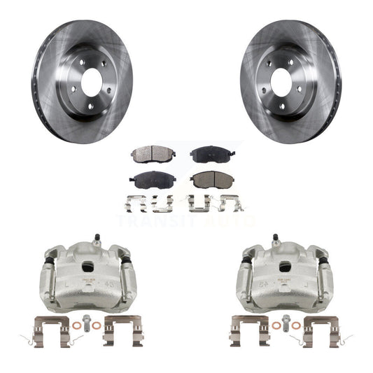 [Avant] Disque et plaquette de frein pour 07-10 Nissan Sentra SE-R with 2.5L KC8-100218P