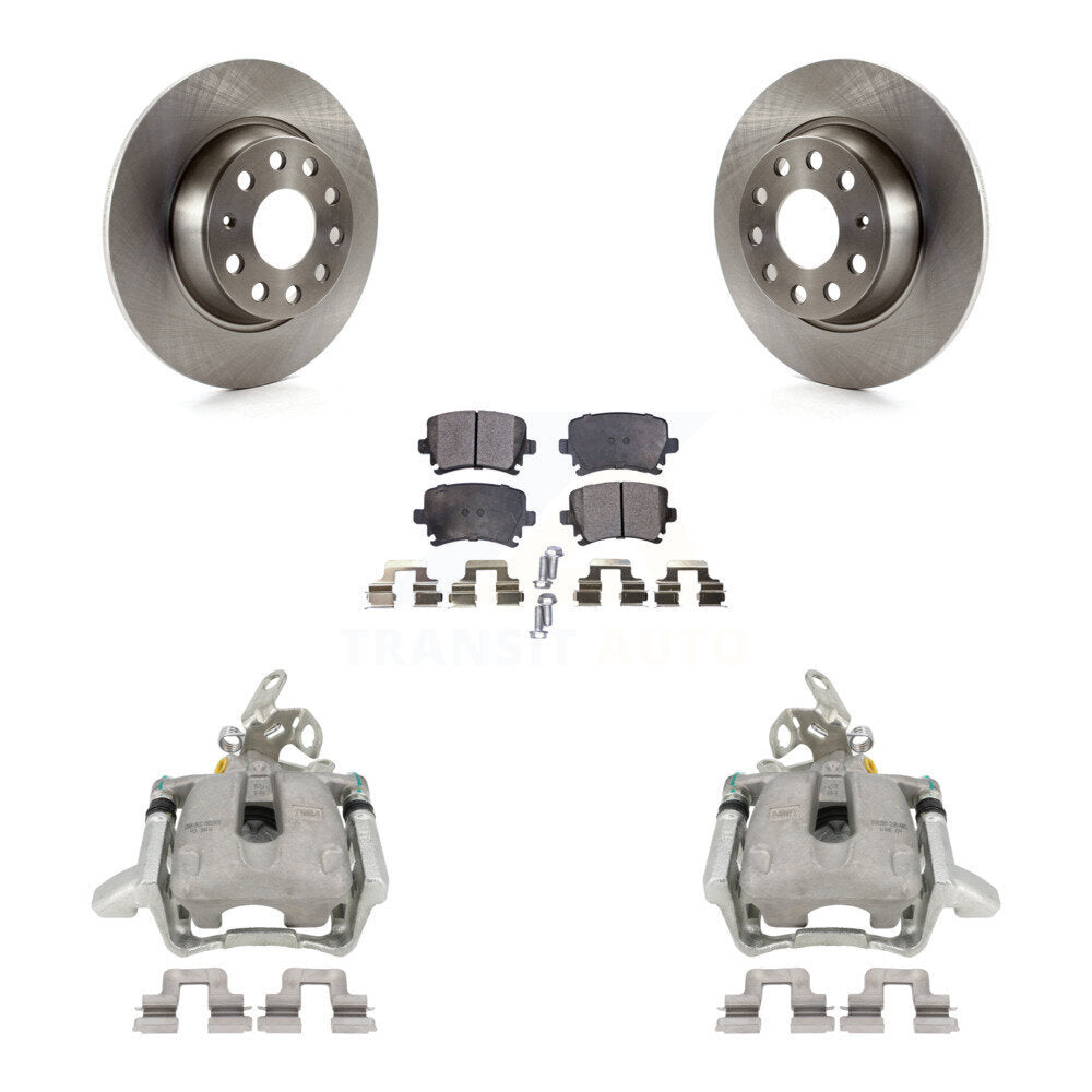 [Arrière] Disque et plaquette de frein pour Volkswagen Jetta GTI Audi A3 Quattro KC8-100221T