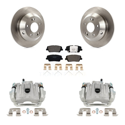 [Arrière] Disque et plaquette de frein pour 14-15 Kia Sorento With Red Painted Calipers KC8-100223T