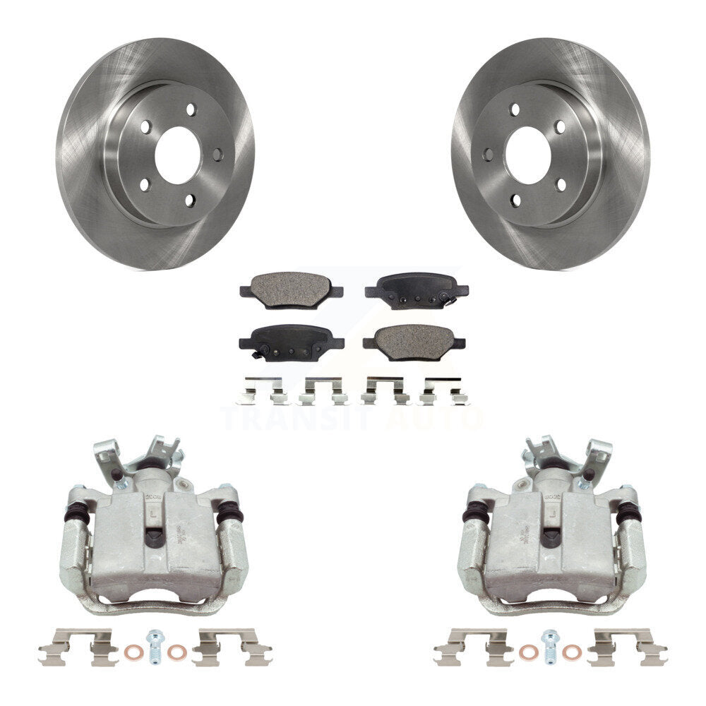 [Arrière] Disque et plaquette de frein pour Chevrolet Malibu Pontiac Cobalt G5 G6 Ion KC8-100225T