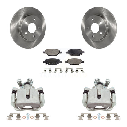 [Arrière] Disque et plaquette de frein pour Chevrolet Malibu Pontiac Cobalt G5 G6 Ion KC8-100225T