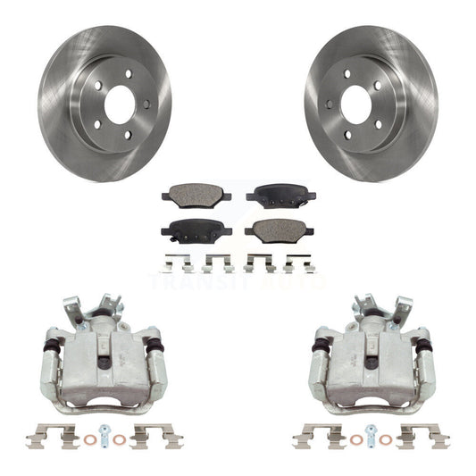[Arrière] Disque et plaquette de frein pour Chevrolet Malibu Pontiac Cobalt G5 G6 Ion KC8-100225T