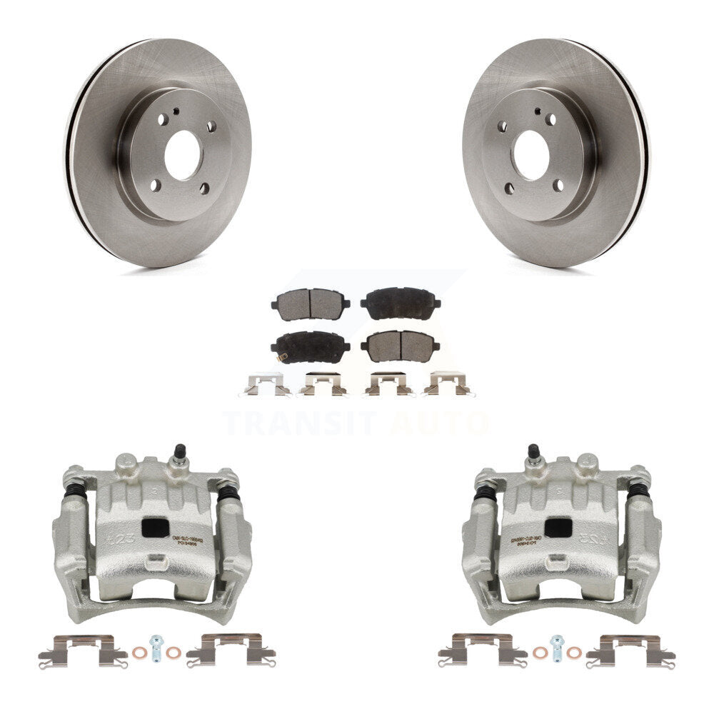 [Avant] Disque et plaquette de frein pour 2011-2014 Mazda 2 KC8-100229P