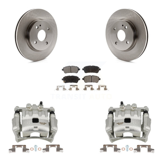 [Avant] Disque et plaquette de frein pour 2011-2014 Mazda 2 KC8-100229P