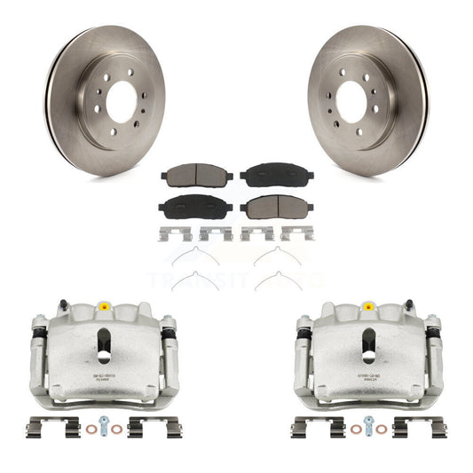 [Avant] Disque et plaquette de frein pour 2009 Ford F-150 With 6 Lug Wheels KC8-100234C