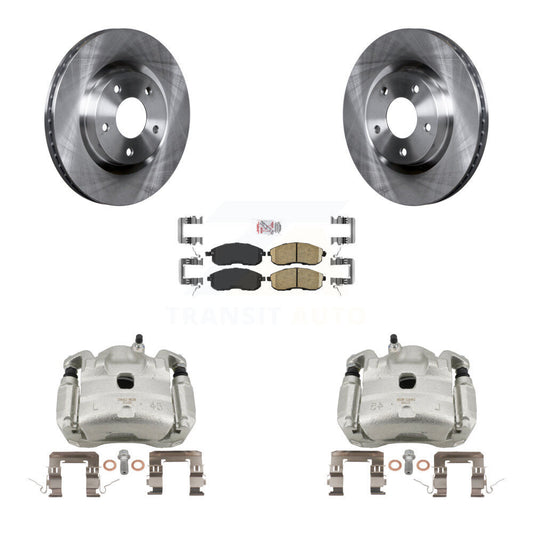 [Avant] Disque et plaquette de frein pour 2007-2010 Nissan Sentra SE-R with 2.5L KC8-100234N