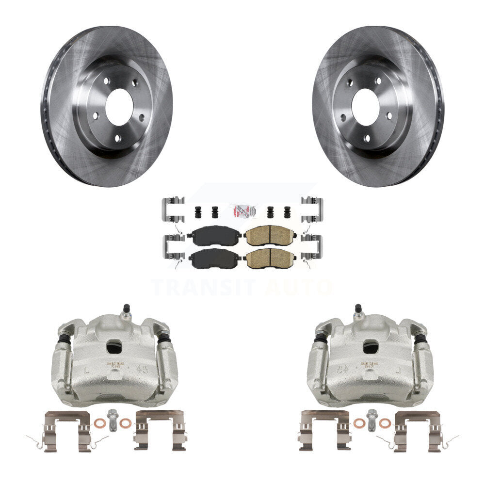 [Avant] Disque et plaquette de frein pour 2007-2010 Nissan Sentra SE-R with 2.5L KC8-100235N