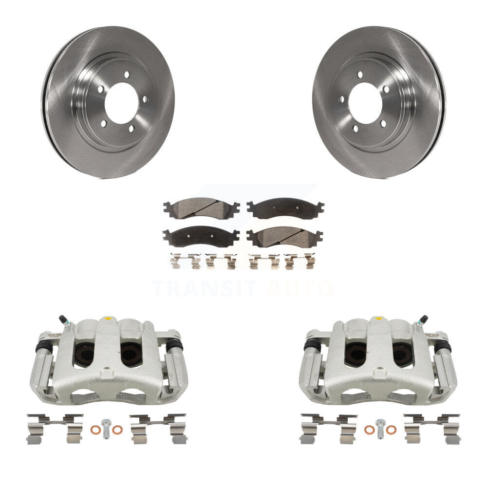 [Avant] Disque et plaquette de frein pour Ford Explorer Sport Trac Mercury KC8-100235P