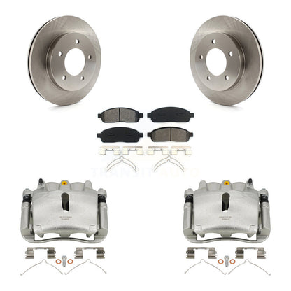[Avant] Disque et plaquette de frein pour 04 Ford F-150 4WD With 5 Lug Wheels KC8-100235S
