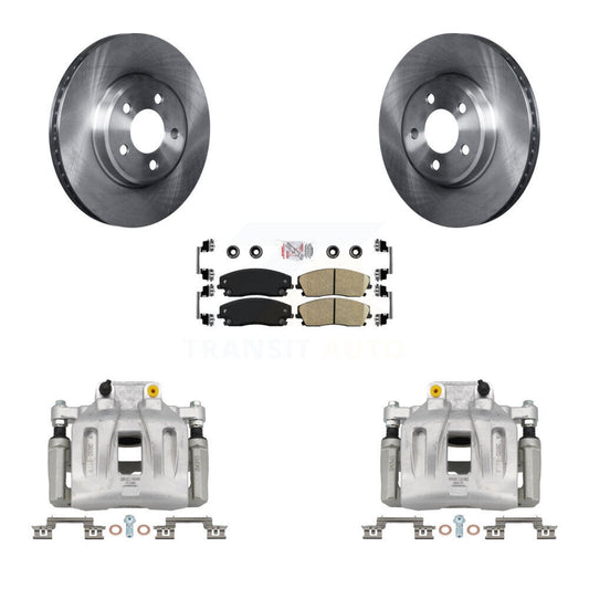 [Avant] Disque et plaquette de frein pour Dodge Chrysler 300 Charger Challenger KC8-100236N