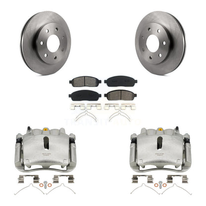 [Avant] Disque et plaquette de frein pour Ford F-150 Lincoln Mark LT 4WD KC8-100236S
