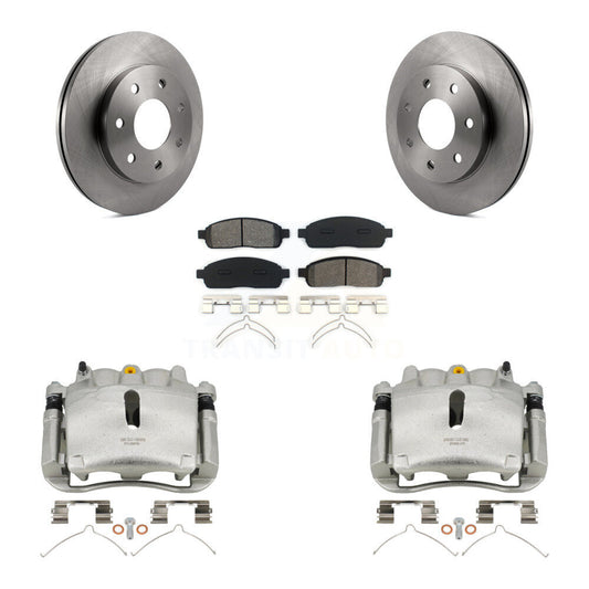 [Avant] Disque et plaquette de frein pour Ford F-150 Lincoln Mark LT 4WD KC8-100236S