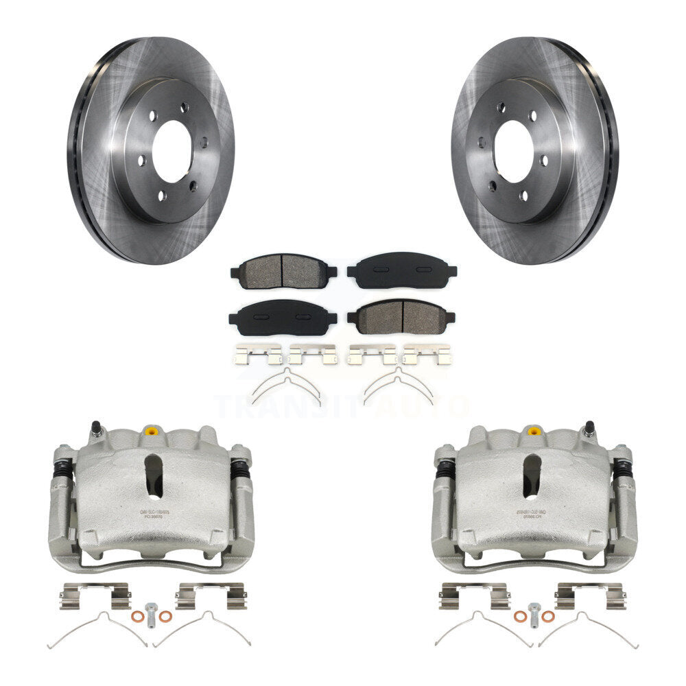 [Avant] Disque et plaquette de frein pour Ford F-150 Lincoln Mark LT 4WD KC8-100237S
