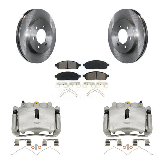 [Avant] Disque et plaquette de frein pour Ford F-150 Lincoln Mark LT 4WD KC8-100237S