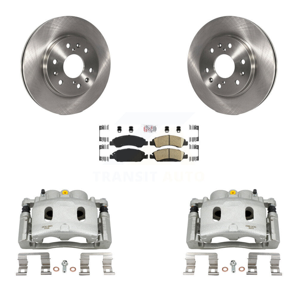 [Avant] Disque et plaquette de frein pour Chevrolet GMC Silverado 1500 Sierra Tahoe KC8-100243N