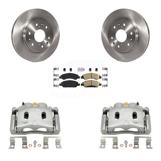 [Avant] Disque et plaquette de frein pour Chevrolet GMC Silverado 1500 Sierra Tahoe KC8-100243N