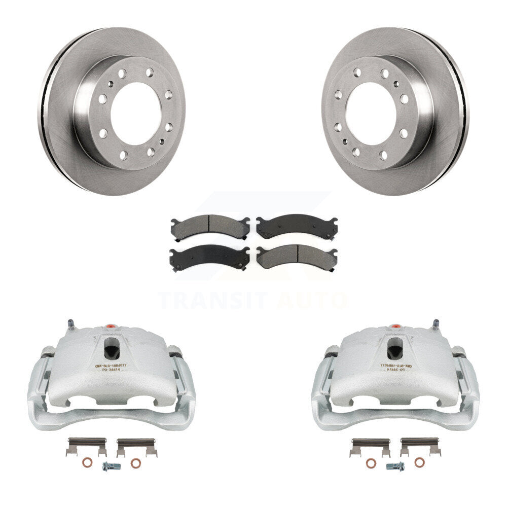 [Avant] Disque et plaquette de frein pour Chevrolet GMC Express 3500 Savana KC8-100247S
