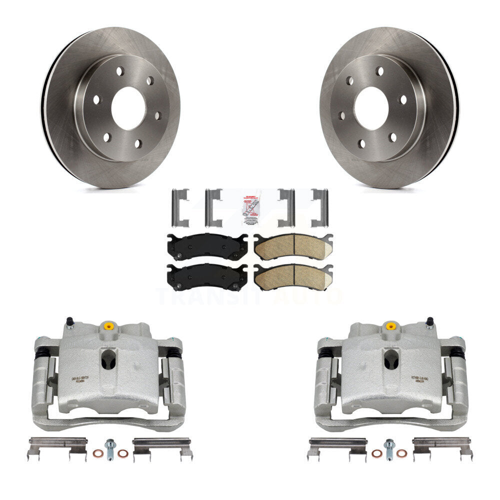 [Avant] Disque et plaquette de frein pour Chevrolet GMC Silverado 1500 Sierra Yukon KC8-100249N