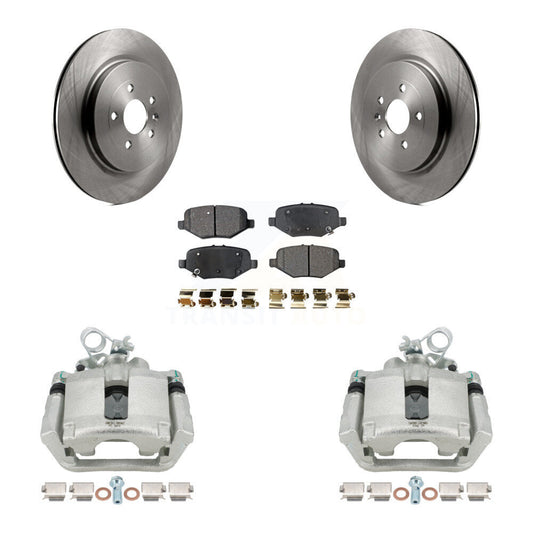 [Arrière] Disque et plaquette de frein pour Ford Explorer Flex Taurus Police Sedan MKS KC8-100250T