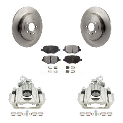 [Arrière] Disque et plaquette de frein pour Ford Explorer Flex Taurus Lincoln MKT KC8-100251T