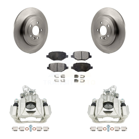 [Arrière] Disque et plaquette de frein pour Ford Explorer Flex Taurus Lincoln MKT KC8-100251T