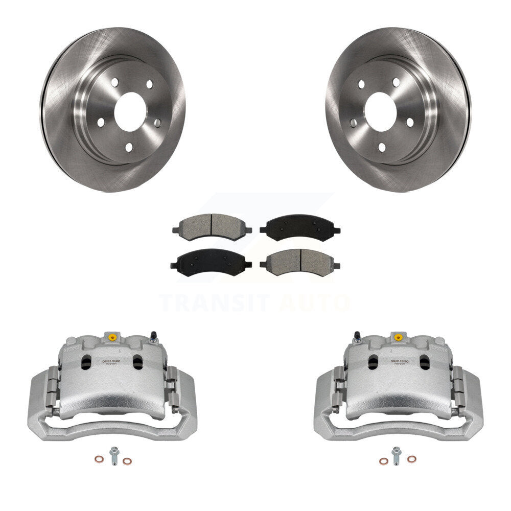 [Avant] Disque et plaquette de frein pour 06 Dodge Ram 1500 With 5 Lug Wheels KC8-100256S