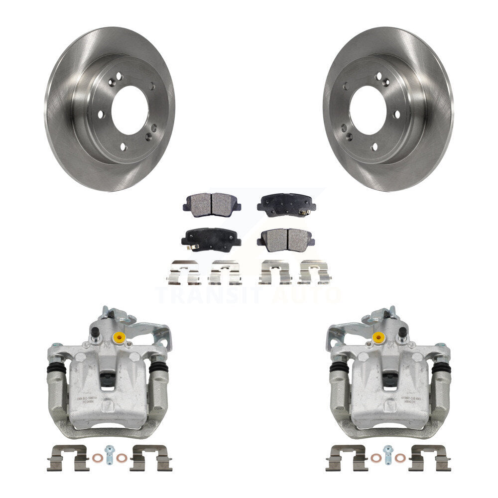 [Arrière] Disque et plaquette de frein pour Hyundai Elantra GT Kia Forte Veloster Koup KC8-100262T