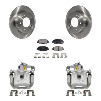 [Arrière] Disque et plaquette de frein pour Hyundai Elantra GT Kia Forte Veloster Koup KC8-100262T