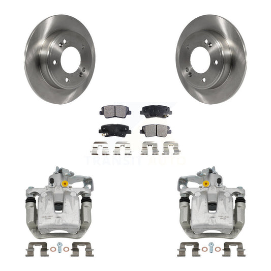 [Arrière] Disque et plaquette de frein pour Hyundai Elantra GT Kia Forte Veloster Koup KC8-100262T