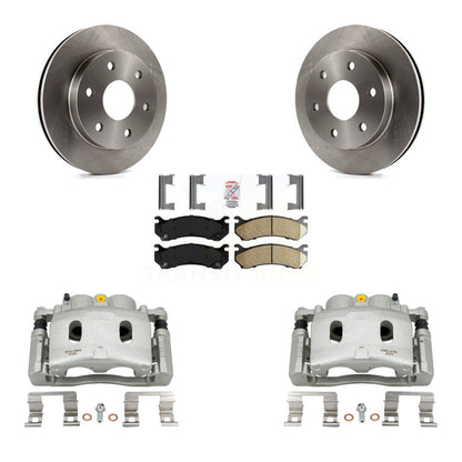 [Avant] Disque et plaquette de frein pour Chevrolet Silverado 1500 Disc rear brakes KC8-100263N