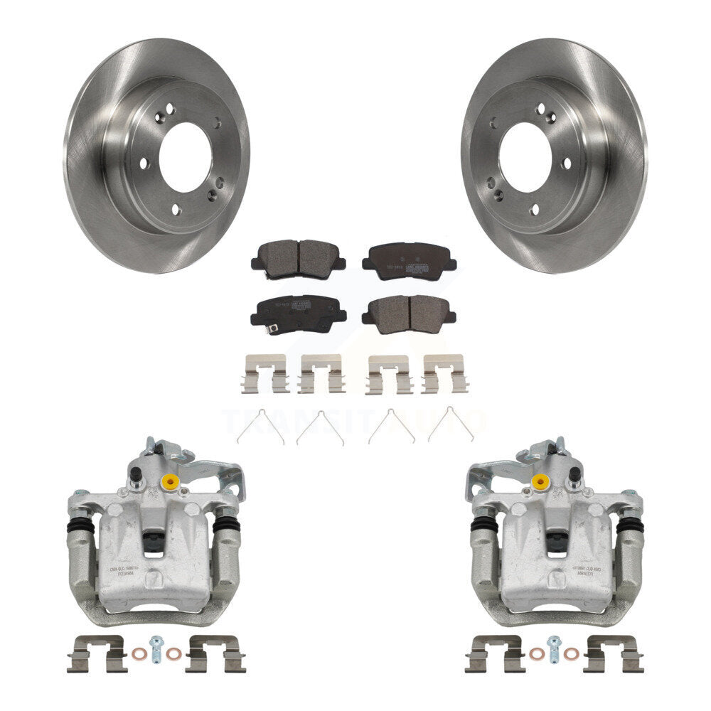 [Arrière] Disque et plaquette de frein pour Kia Forte Hyundai Forte5 Veloster Elantra KC8-100263T