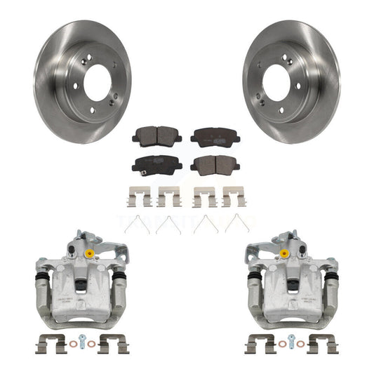 [Arrière] Disque et plaquette de frein pour Kia Forte Hyundai Forte5 Veloster Elantra KC8-100263T