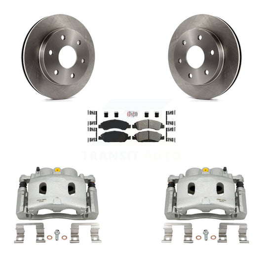 [Avant] Disque et plaquette de frein pour 07 GMC Sierra 1500 Disc rear brakes KC8-100267N
