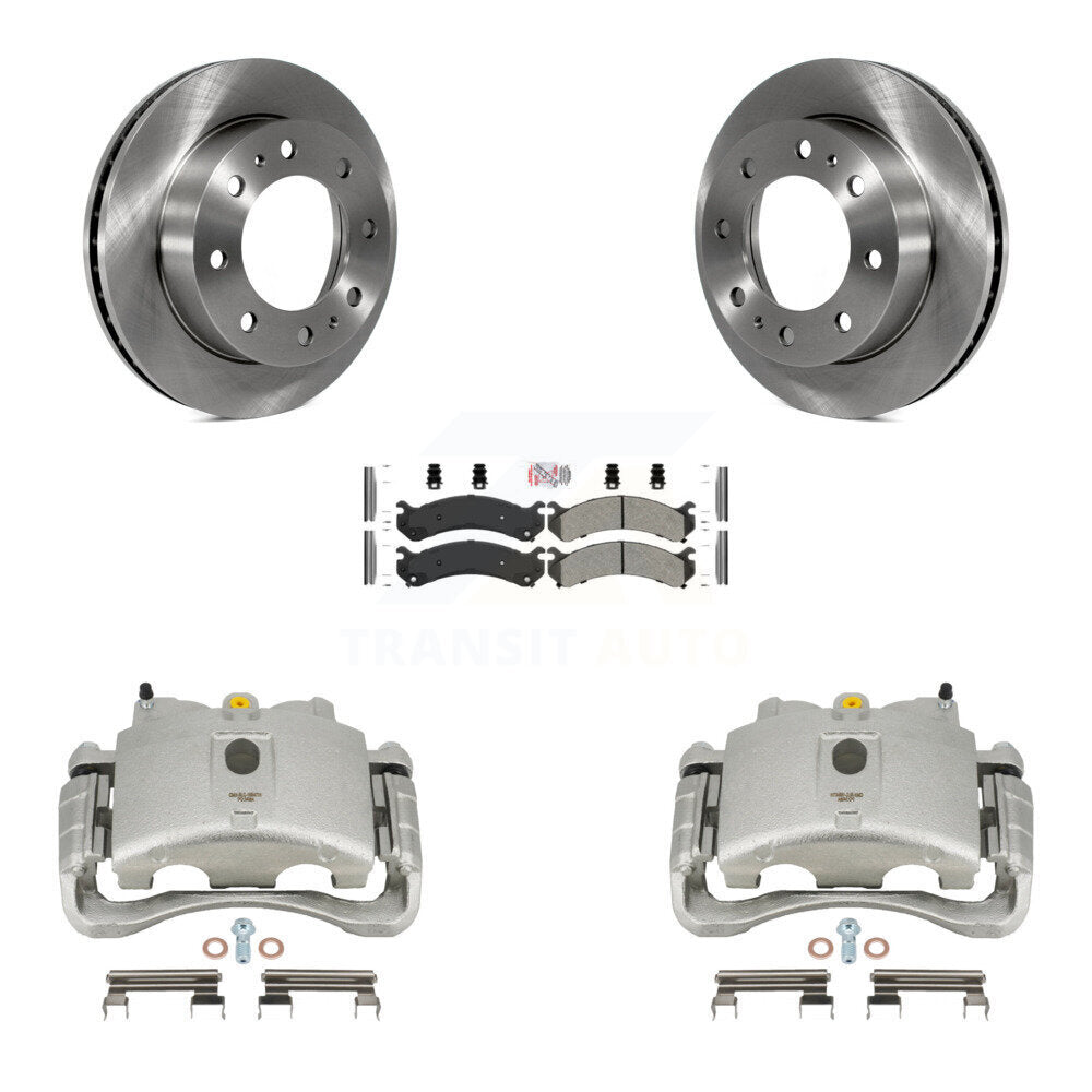 [Avant] Disque et plaquette de frein pour GMC Chevrolet Sierra 2500 HD Savana KC8-100271N