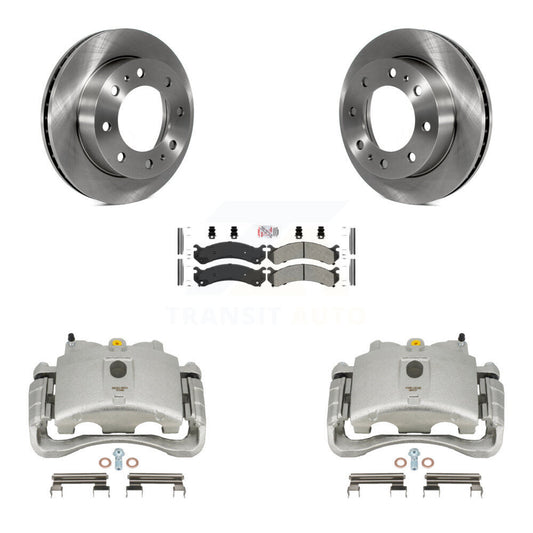 [Avant] Disque et plaquette de frein pour GMC Chevrolet Sierra 2500 HD Savana KC8-100271N