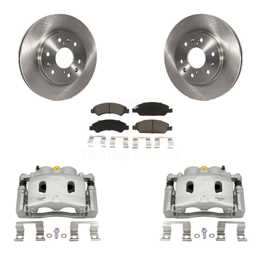 [Avant] Disque et plaquette de frein pour Chevrolet GMC Silverado 1500 Sierra Tahoe KC8-100277C
