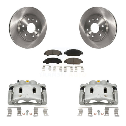 [Avant] Disque et plaquette de frein pour Chevrolet GMC Silverado 1500 Sierra Tahoe KC8-100277C