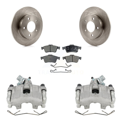 [Arrière] Disque et plaquette de frein pour 2004-2005 Mazda 3 2.0L KC8-100280T
